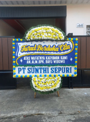 Papan Bunga Duka di Bantir